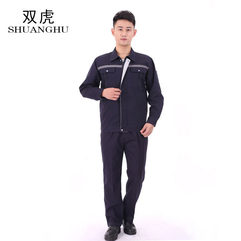 winter labor suit with fleece-Ordinary work clothes-Yichang Shuanghu ...